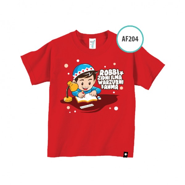 Kaos edukasi anak muslim | Bajuanakbaik.com